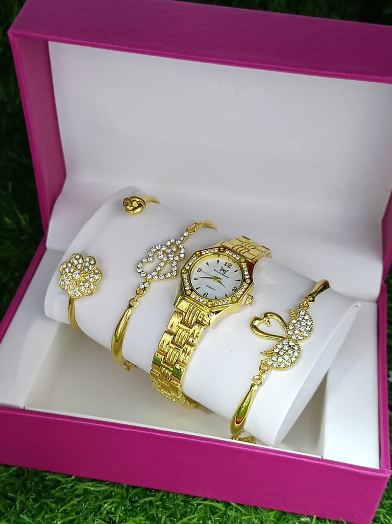 Bracelet Set and Watch For Women