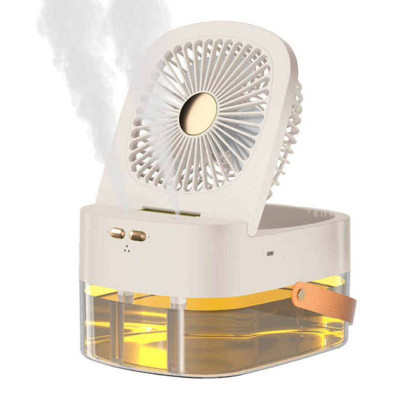 2-in-1 Humidifying Desk Fan