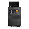 Leather Men's Wallet Compact Mini Card Holder — Aluminum Alloy
