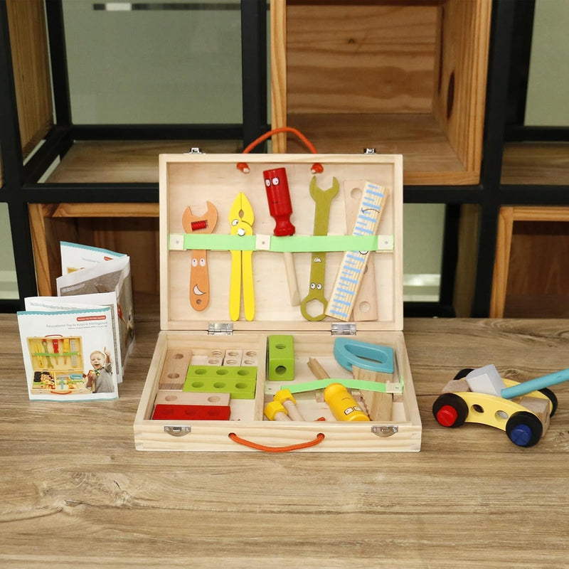 Wooden Simulation Toolbox Toy